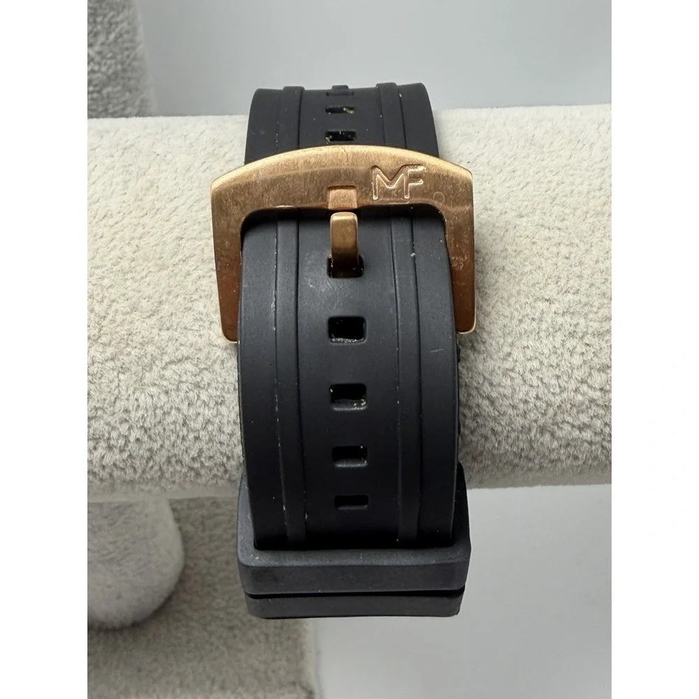 Mini Focus MF0349G New Battery Mens Chronograph Watch 50MM 8.5